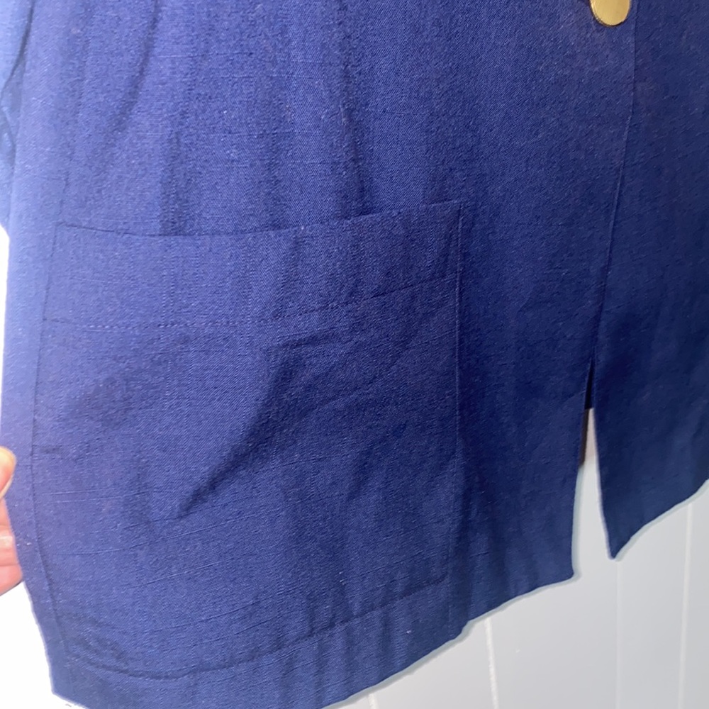 Vintage Sag Harbor Navy Blazer Size 12 - Picture 5 of 8
